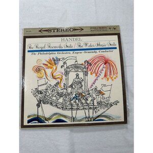 Handel The Royal Fireworks Suite Water Music Philadelphia Orchestra LP 1960s